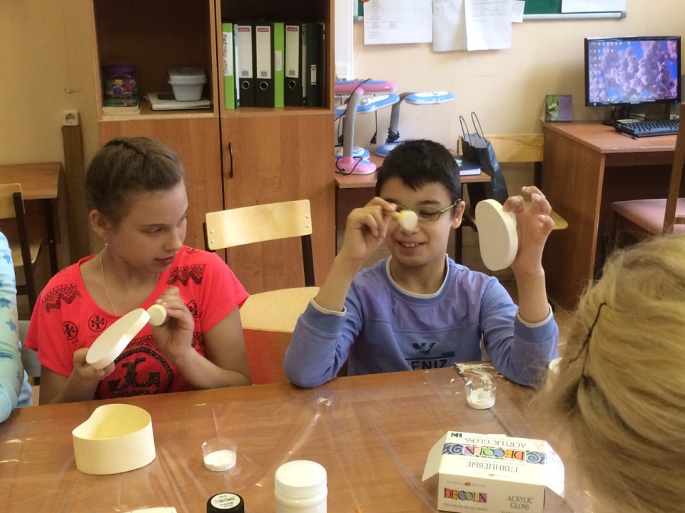 Мастер — класс » Волшебные шкатулочки»