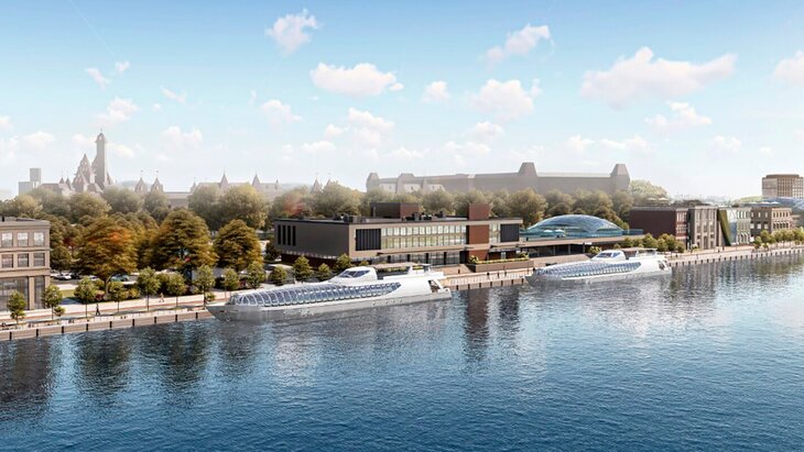 Завершена реконструкция Южного речного вокзала города Москвы