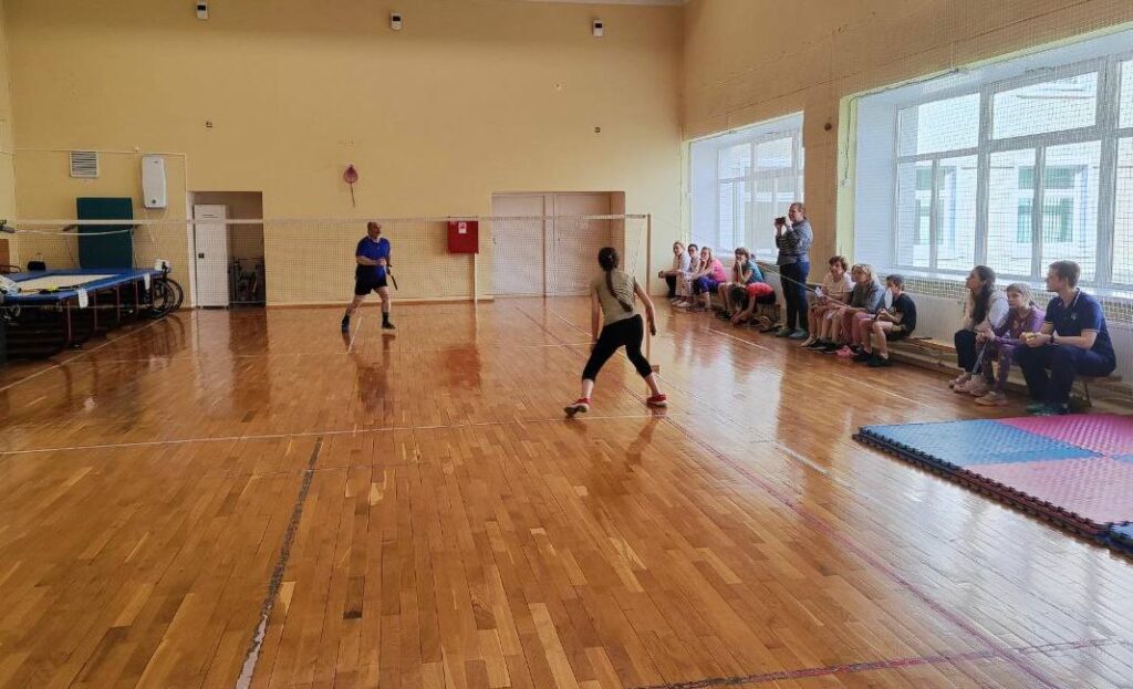 Мастер-класс по бадминтону!