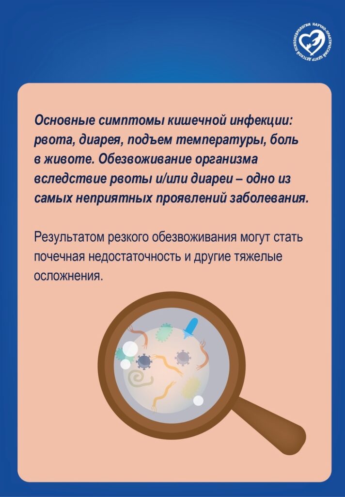 Памятка про кишечные инфекции