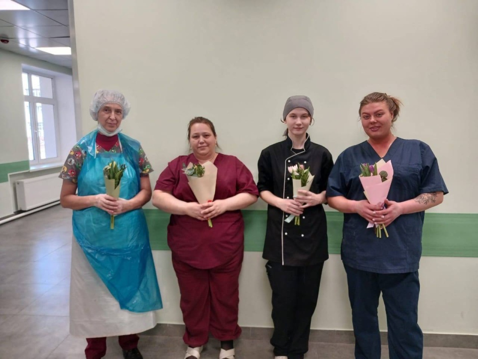 Тёплое и весеннее поздравление сотрудниц НПЦ ДП от Департамента здравоохранения Москвы!
