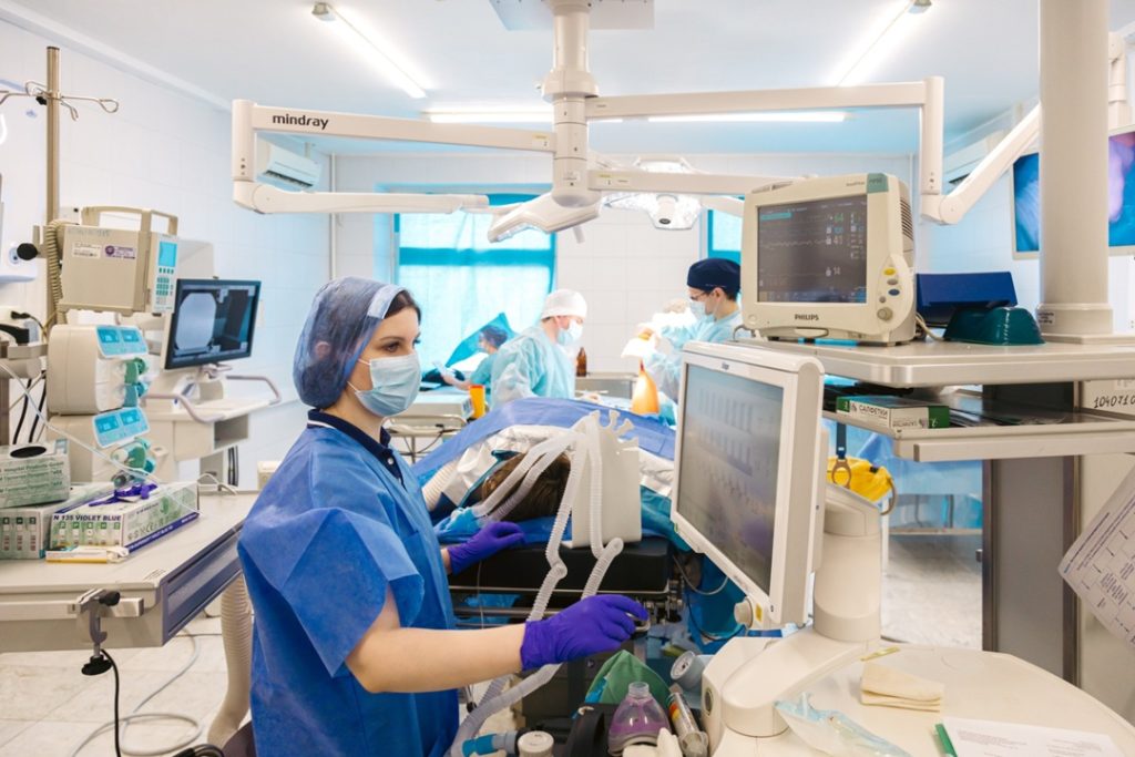 Репортаж из отделения анестезиологии и реанимации НПЦ ДП