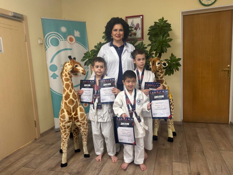 Победы маленьких пациентов НПЦ ДП на фестивале боевых искусств «Динамо»
