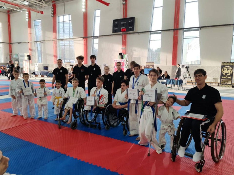 Воспитанники НПЦ ДП ДЗМ приняли участие в соревнованиях по паракаратэ!